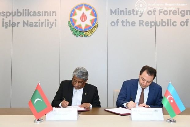 Azərbaycan və Maldiv XİN-ləri arasında Anlaşma Memorandumu imzalanıb - FOTO