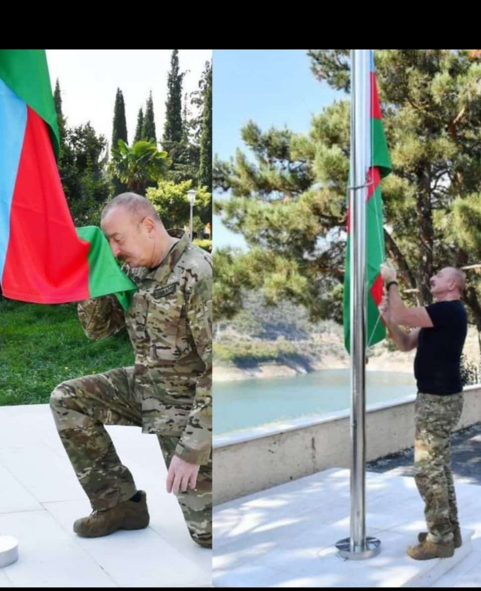 Ya Rəbb, nə xoşbəxtəm, aləm gülə dönmüşdür, Xain, gözü çıxmışlar yanmış, külə dönmüşdür.