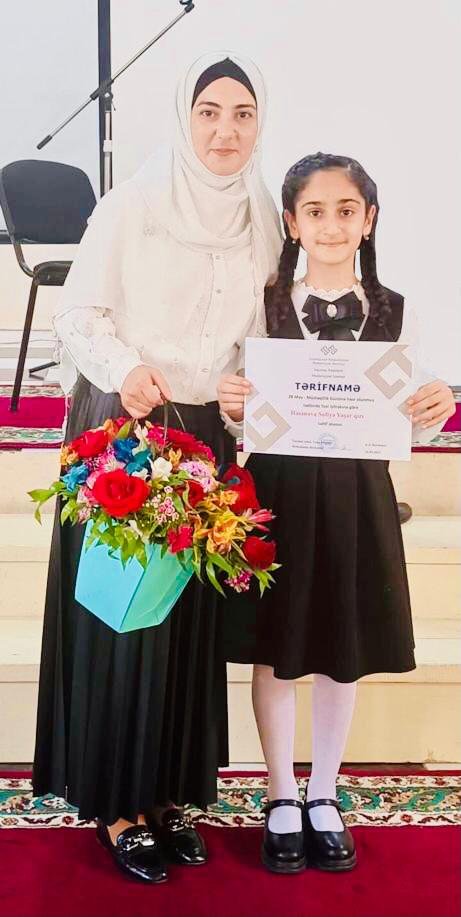 İstedadlı şagirdlər fəxrimizdır