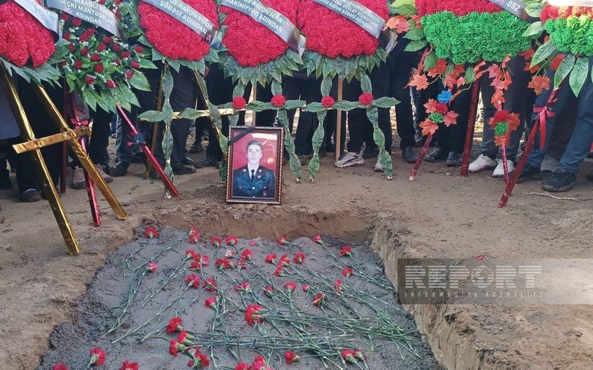 Şəhid Hacıəli Qasımov dəfn olunub - YENİLƏNİB