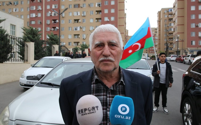 Şuşaya qayıdan sakin: "Bu gündən bizim üzərimizdən məcburi köçkün adı götürülür"