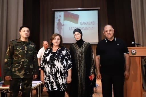 19.07.2024 cü il Maştağa  mədəniyyət  mərkəzində şairə Sevda İbrahimlinin Naxçıvan və Maştağa şəhidlərinə həsr edilən "Ölməz Qəhrəmanlar" adlı kitabının dövlət səviyyəli təqdimatı keçirildi.