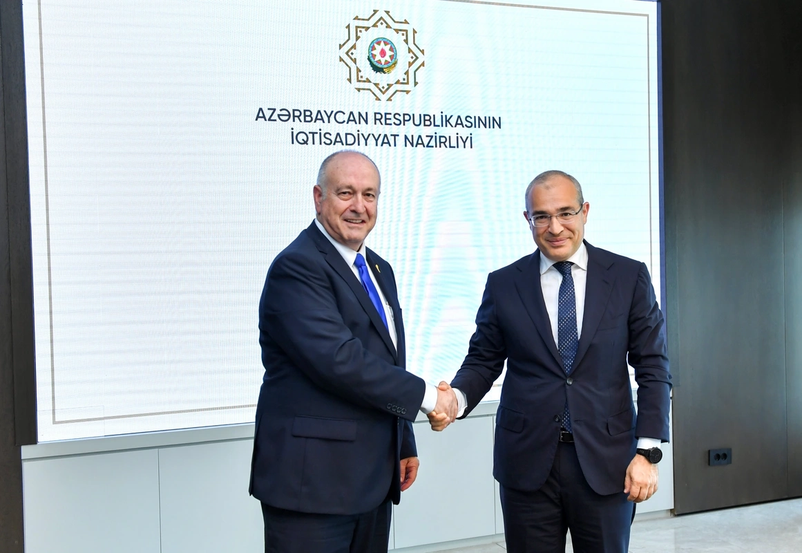 Mikayıl Cabbarov İsrailin Xarici İşlər Nazirliyinin baş direktoru ilə görüşüb - FOTO