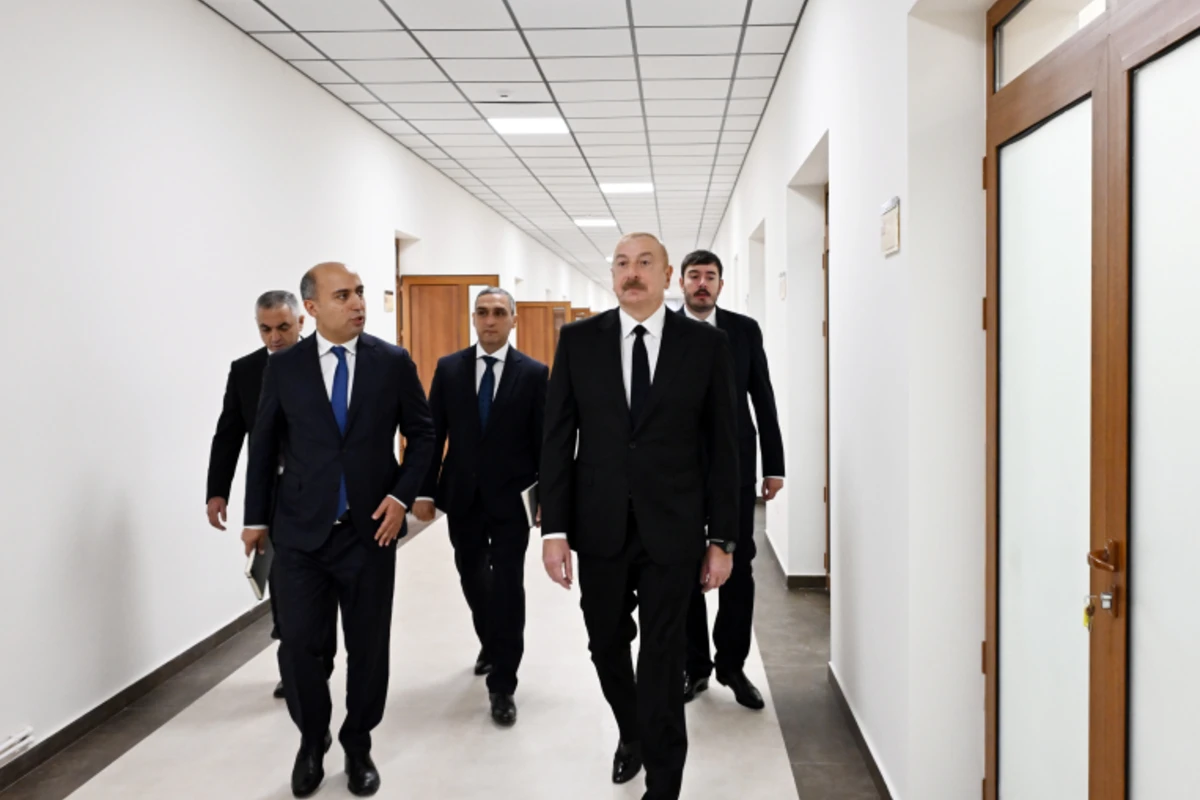İlham Əliyev Qarabağ Universitetinin açılışında iştirak etdi