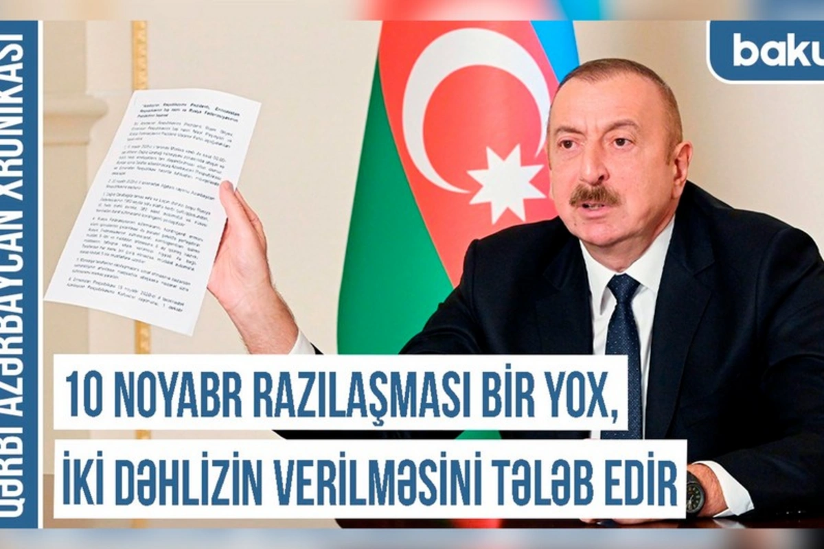 Ermənistan təkcə Mehridəki yox, ikinci dəhlizin açılması ilə bağlı da üzərinə öhdəlik götürüb