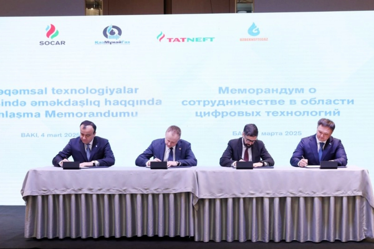SOCAR "KazMunayQaz", "Tatneft" və "Uzbeknefteqaz"la əməkdaşlığı genişləndirir