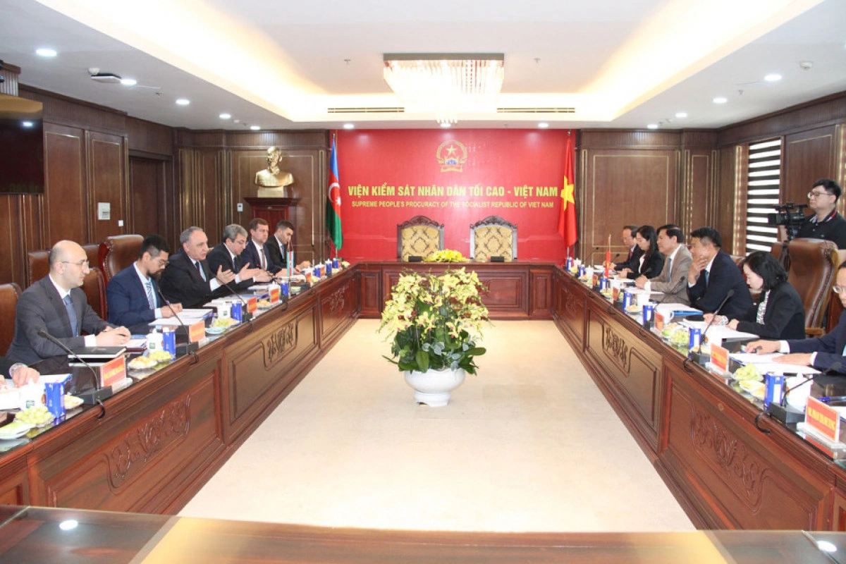 Azərbaycan və Vyetnam Baş prokurorluqları arasında memorandum imzalanıb Azərbaycan və Vyetnam Baş prokurorluqları arasında memorandum imzalanıb