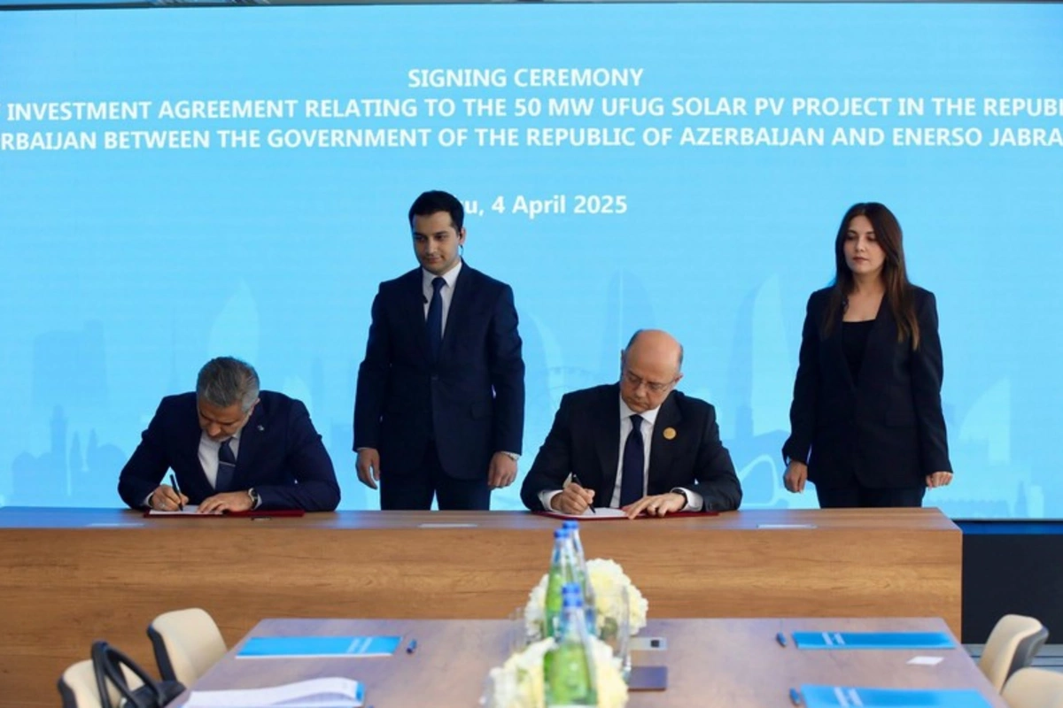 Azərbaycan 3 GES layihəsi üzrə investisiya və icra müqaviləsi imzalayıb