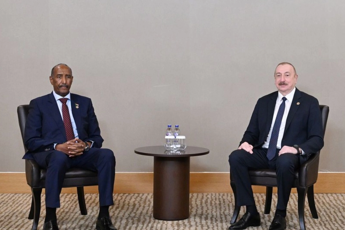 Azərbaycan Prezidenti Antalyada Sudan lideri ilə görüşüb