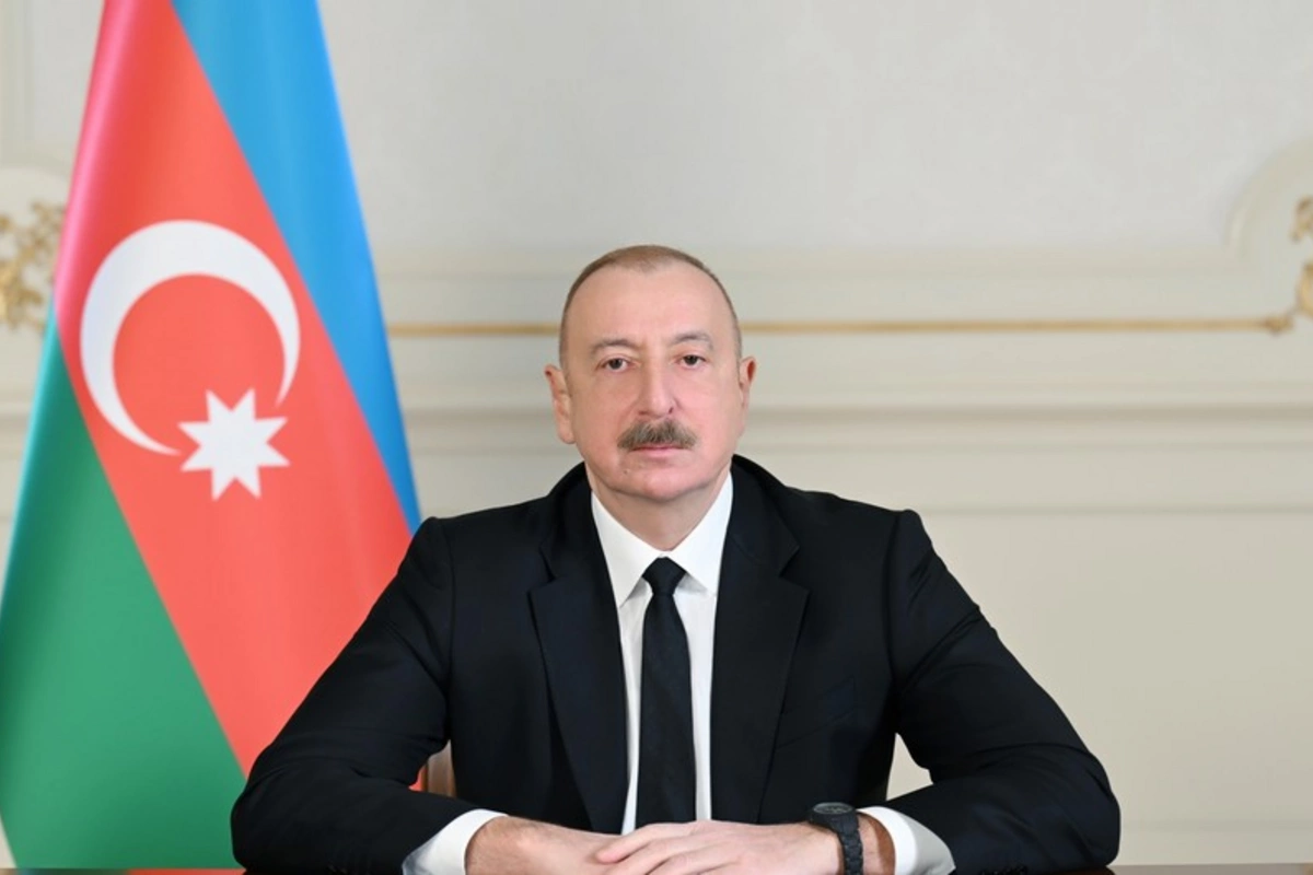 İlham Əliyev Əziz Sancarın Əlişir Nəvai Beynəlxalq Mükafatı ilə təltif olunması mərasimində iştirak edib