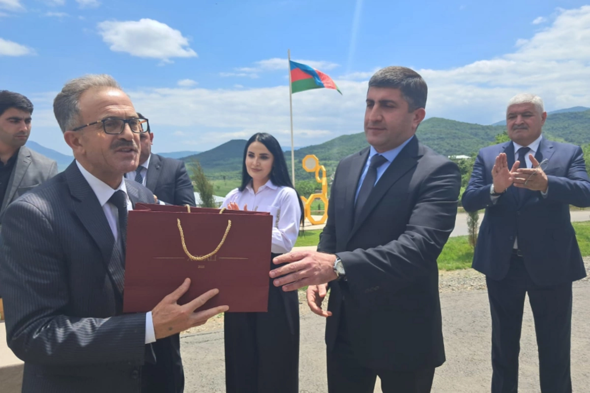 Xocalıya köçən ailələrə mənzillərinin açarları təqdim olunub