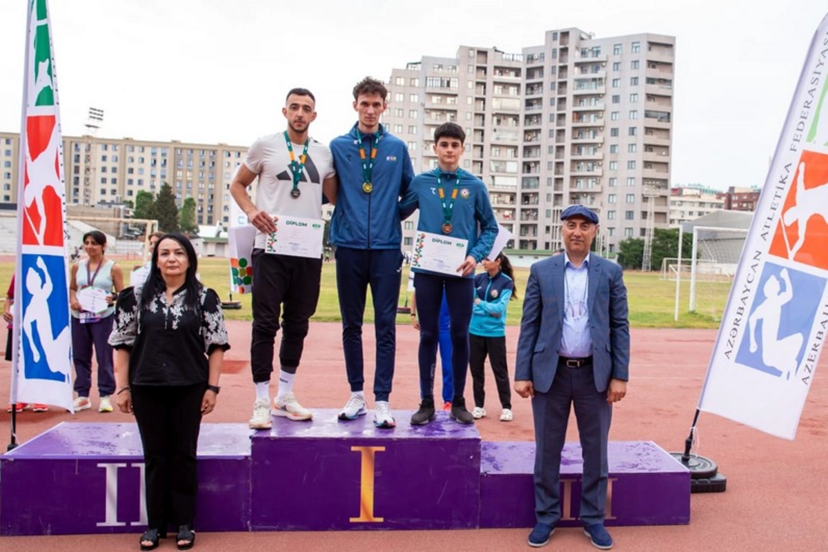 Atletika üzrə Yay Azərbaycan çempionatında ilk günün mükafatçıları müəyyənləşib