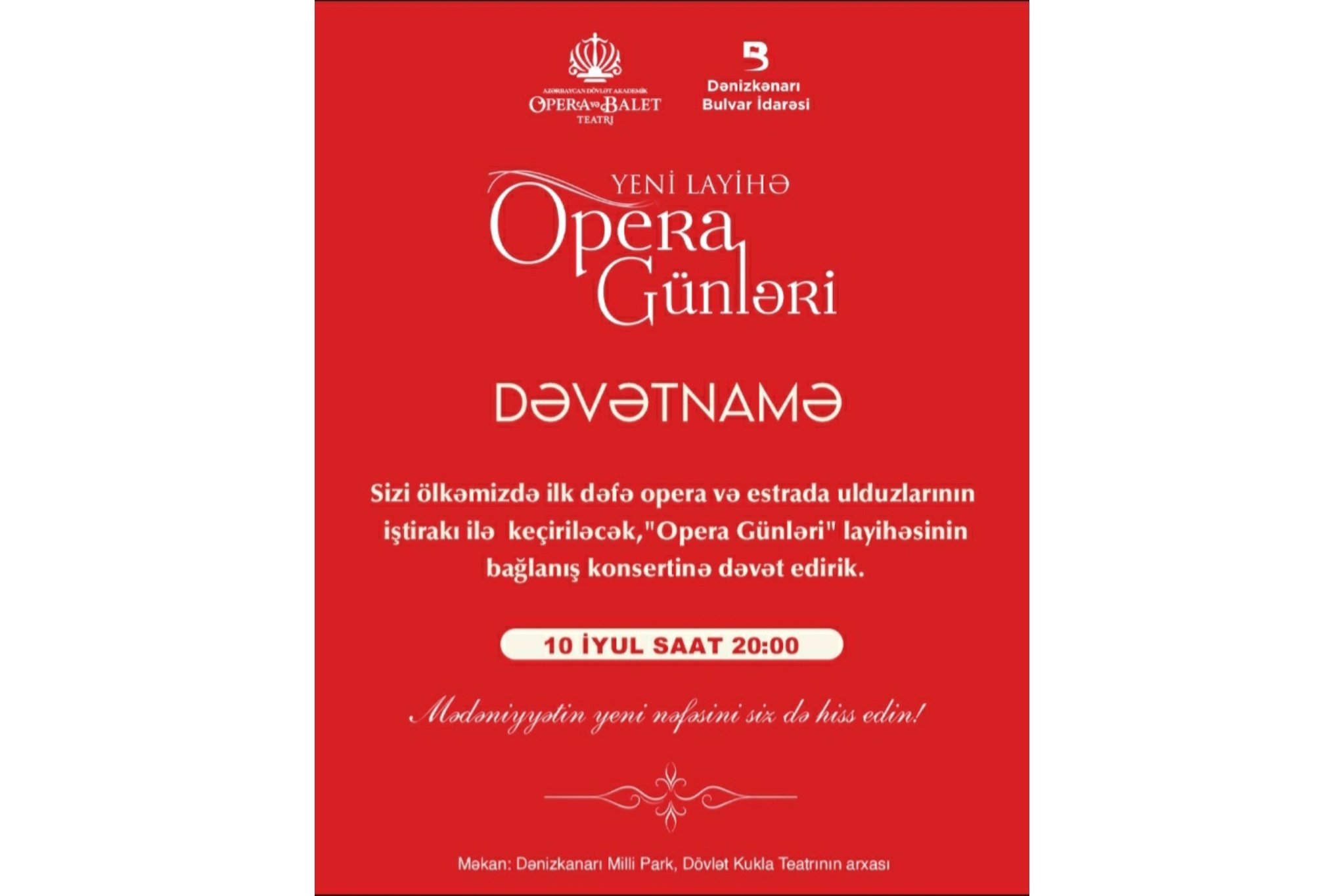 BAKIDA "OPERA GÜNLƏRİ"NİN BAĞLANIŞ KONSERTİ KEÇIRILDI