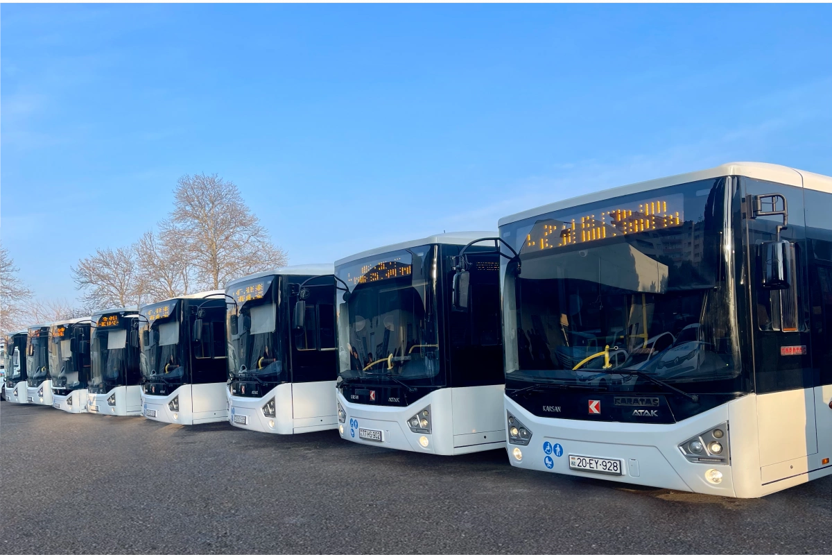 Gəncədə avtobus marşrutları üzrə müsabiqənin qalibləri müəyyənləşdi