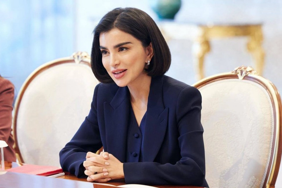 Saida Mirziyoyeva Mehriban Əliyevanı təbrik edib