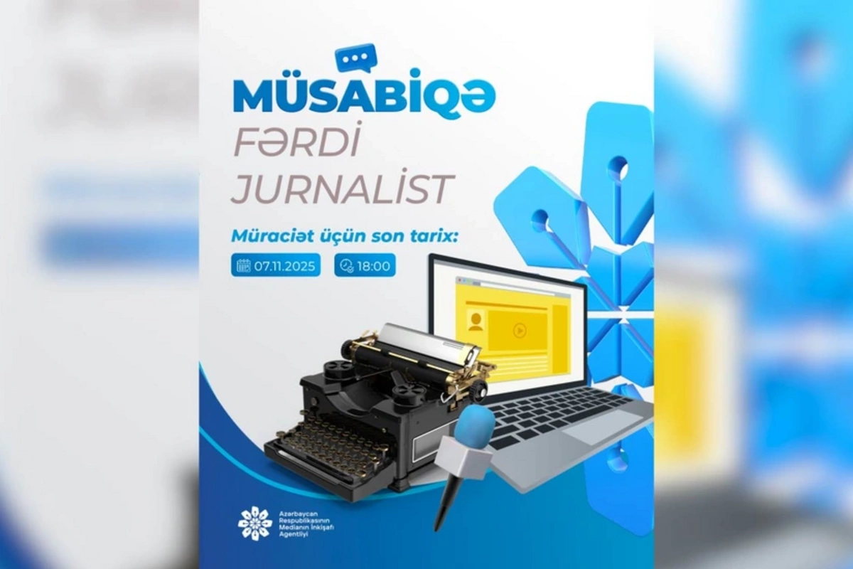 MEDİA jurnalistlər üçün müsabiqə elan edib