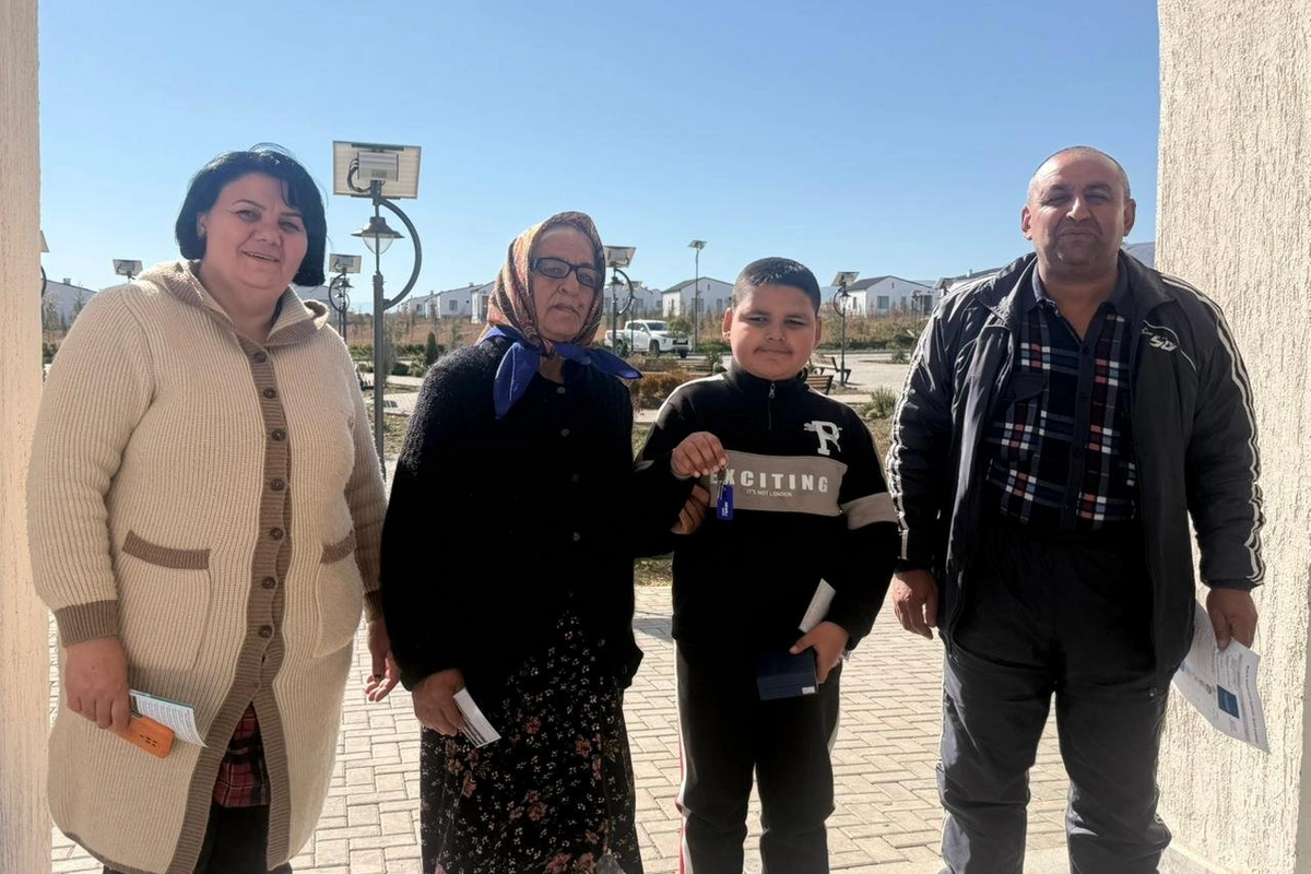 Növbəti köç karvanı Ağdam rayonunun Xıdırlı kəndinə çatıb