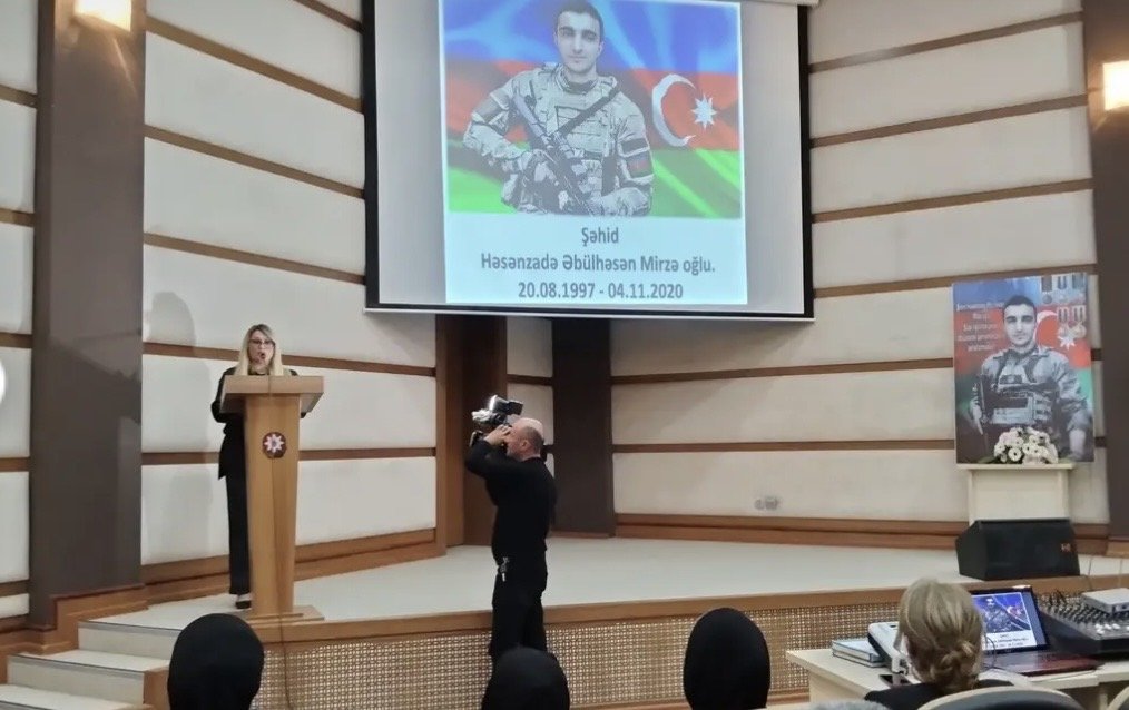 Vətən müharibəsi şəhidi Həsənzadə Əbülfəsən Mirzə oğlunun anım tədbiri keçirildi