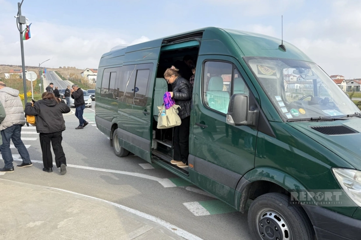 Cəbrayılın Horovlu kəndinə növbəti köç karvanı yola salınıb