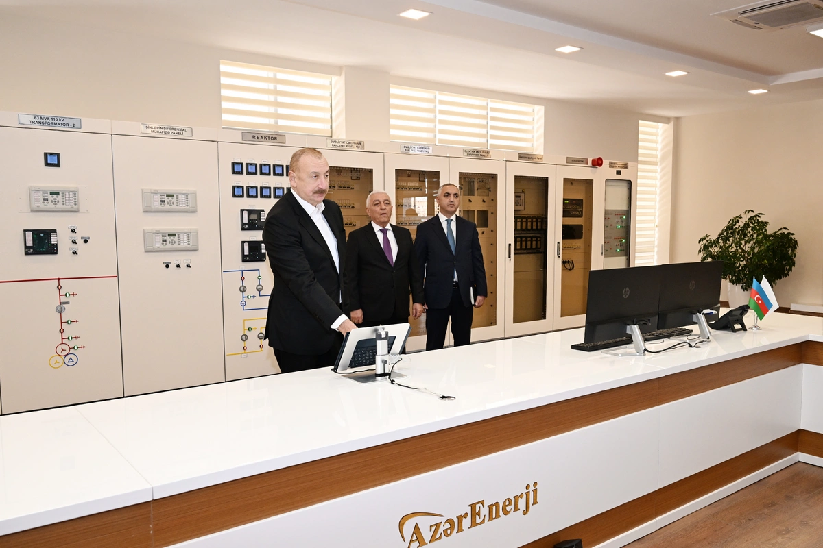 "Xankəndi-1" elektrik yarımstansiyası istismara verilib