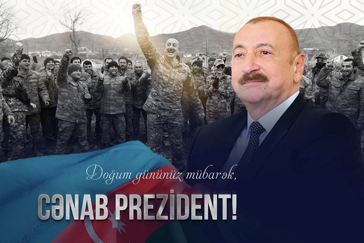 Bu gün Prezident İlham Əliyevin doğum günüdür