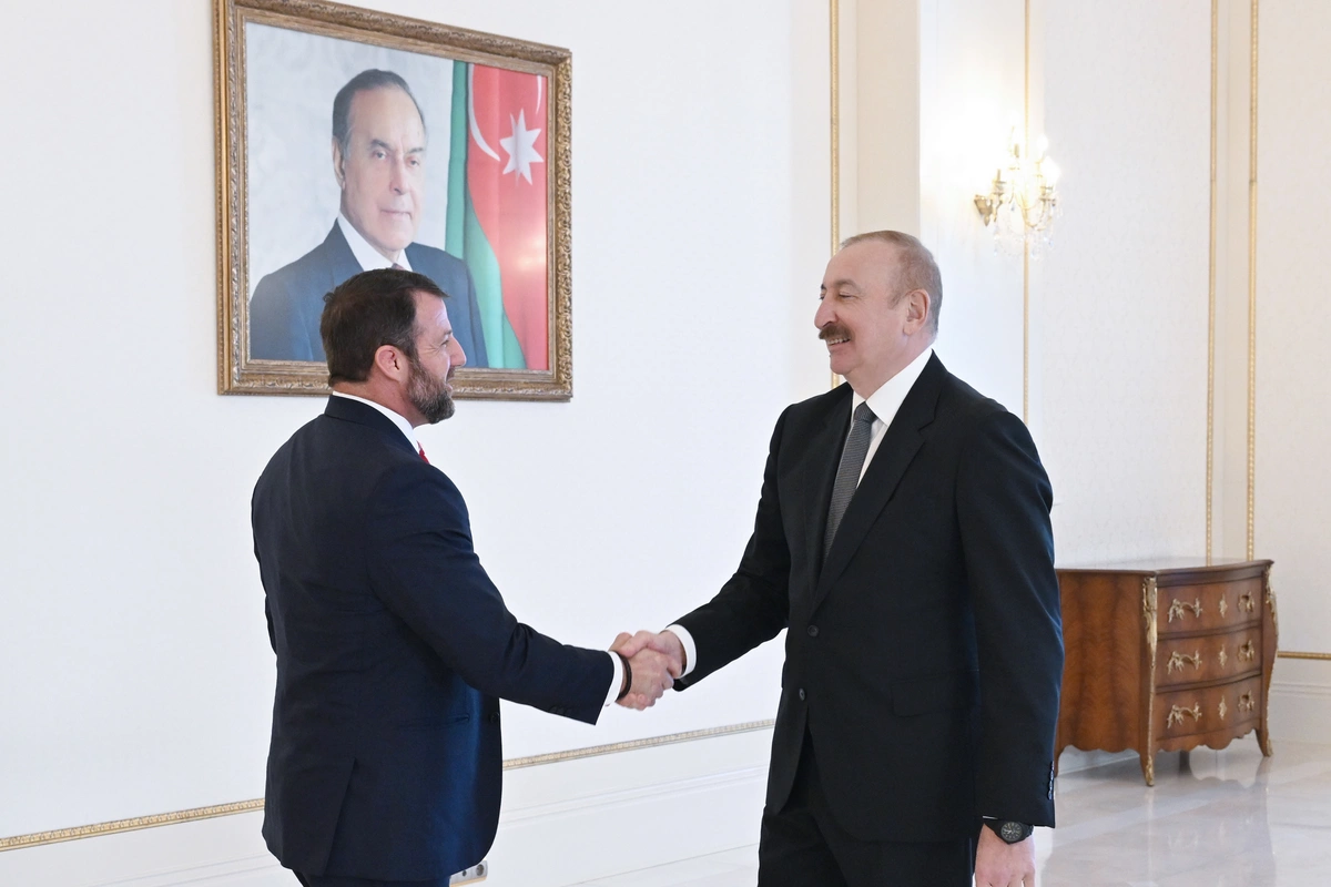 Prezident İlham Əliyev ABŞ nümayəndə heyətini qəbul edib