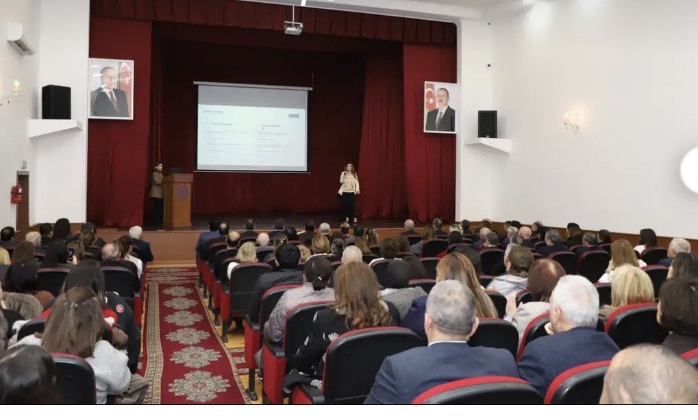 Əmək və Sosial Münasibətlər Akademiyasında #AƏSMA maarifləndirmə məqsədilə #infosessiya təşkil olunub.