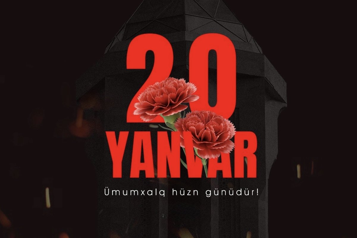 Qanlı 20 Yanvar faciəsindən 36 il ötür