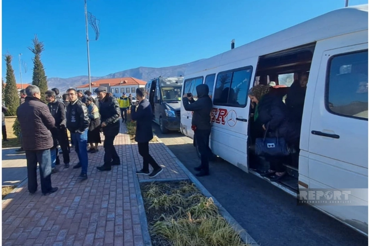 adara və Seyidbəyli kəndlərinə yola salınan növbəti köç karvanları Xocalıya çatıb