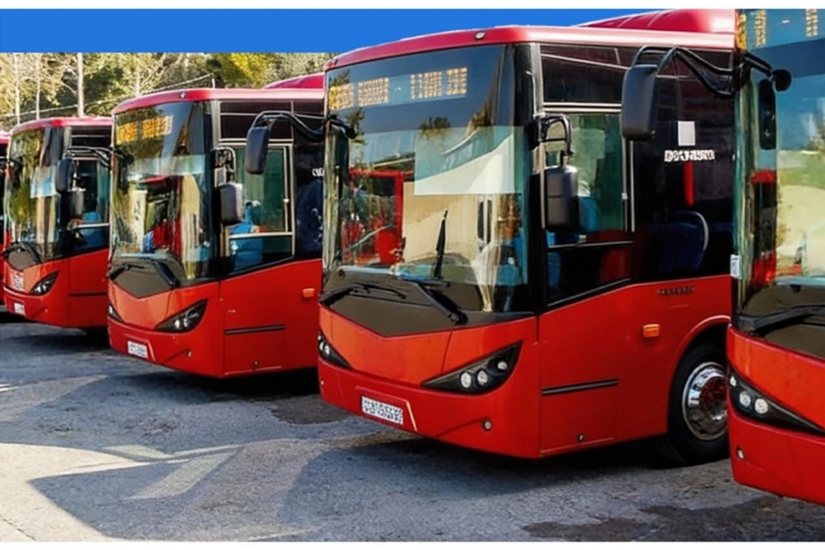 2 xətt üzrə avtobuslar TƏZƏLƏNDİ
