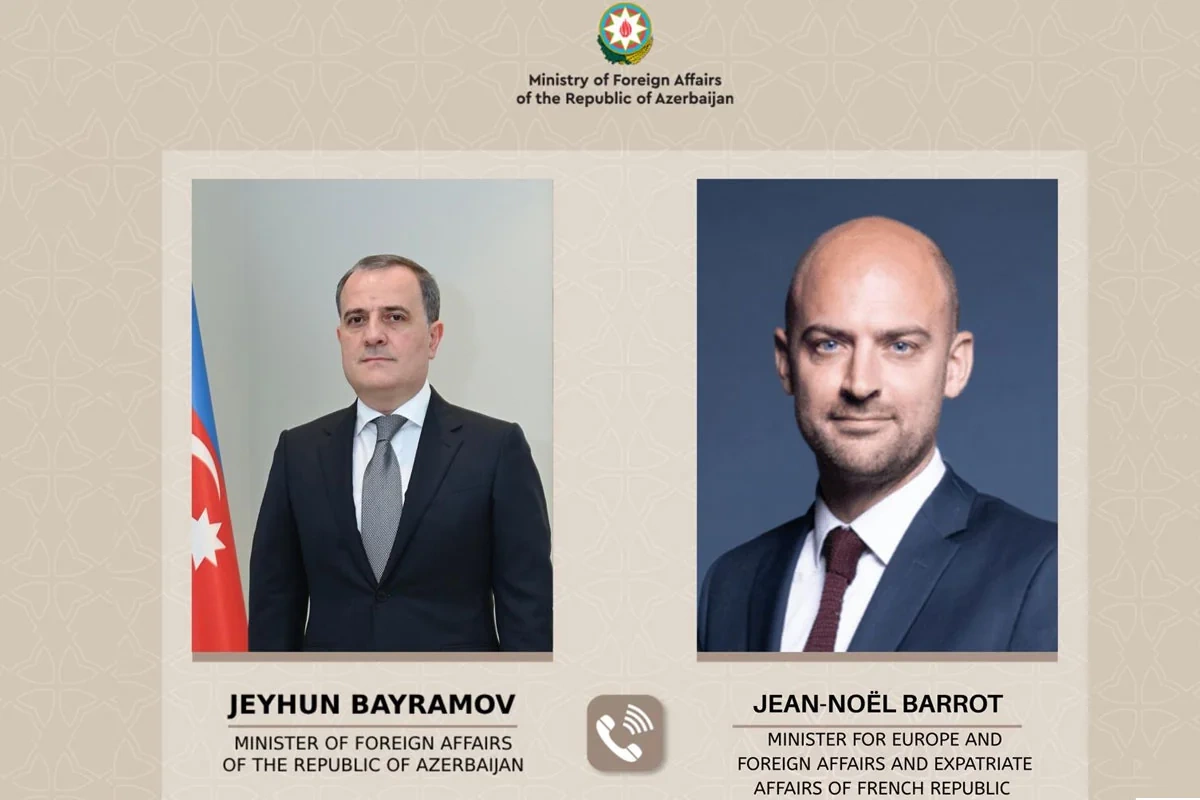 Fransanın xarici işlər naziri vətəndaşlarının İrandan təxliyəsində dəstəyinə görə Azərbaycana təşəkkür edib Fransanın xarici işlər naziri vətəndaşlarının İrandan təxliyəsində dəstəyinə görə Azərbaycana təşəkkür edib