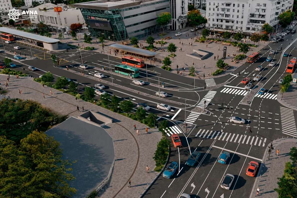 "Nərimanov" metrosunun ətrafı tam dəyişdirilir