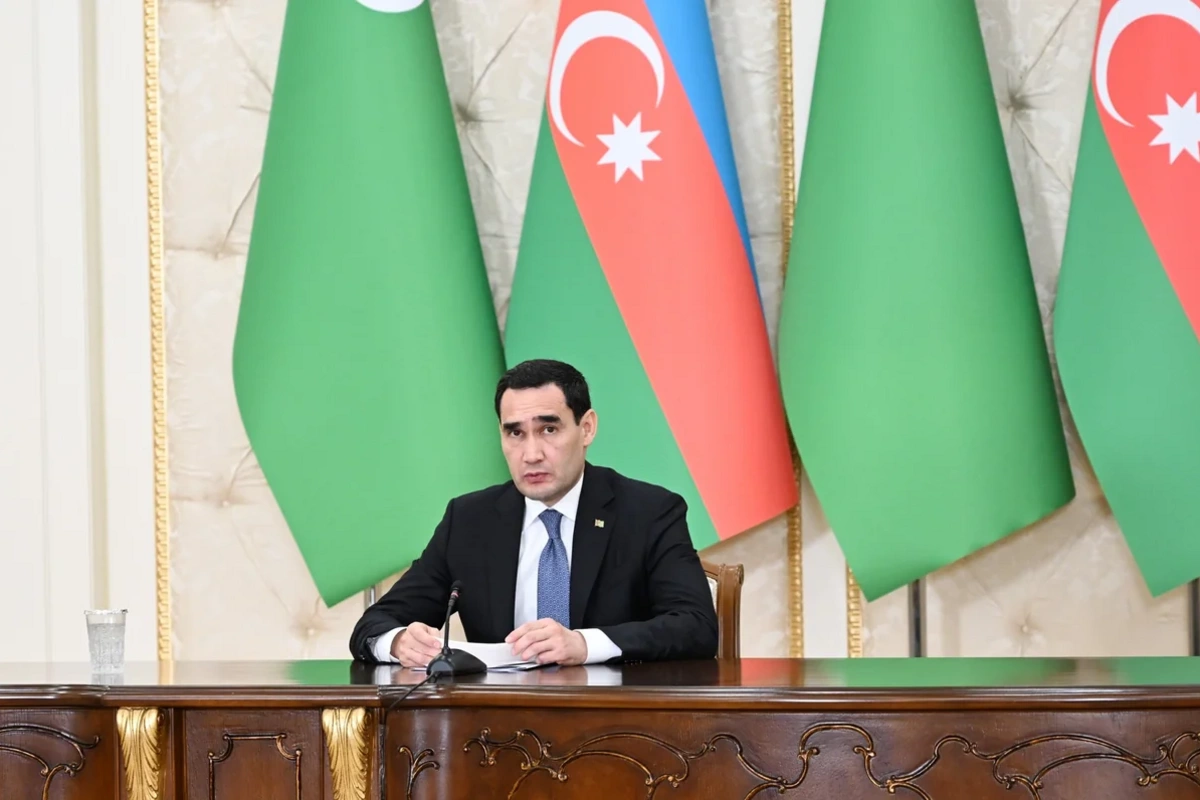 Sərdar Berdiməhəmmədov "Dostlug" tankerinə görə İlham Əliyevə təşəkkür edib