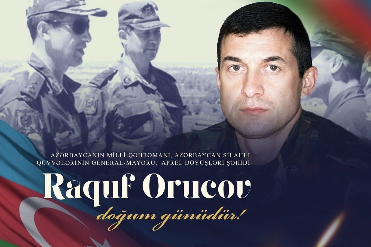 Murov Qartalı", şəhid polkovnik-leytenant Raquf Orucovun doğum günüdür